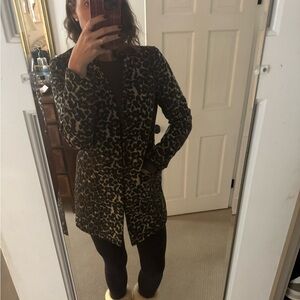 Johnston & Murphy Leopard Print Women's Coat